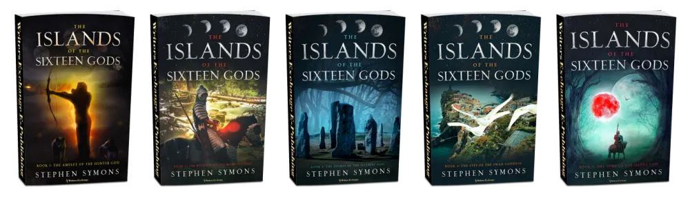 The Islands of the Sixteen Gods Series — Complete Series boxed set