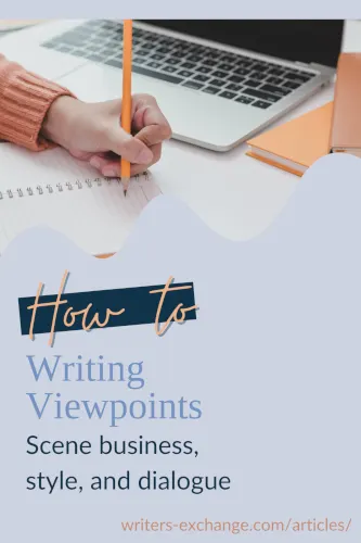 Scene business, style, and dialogue by Will Greenway