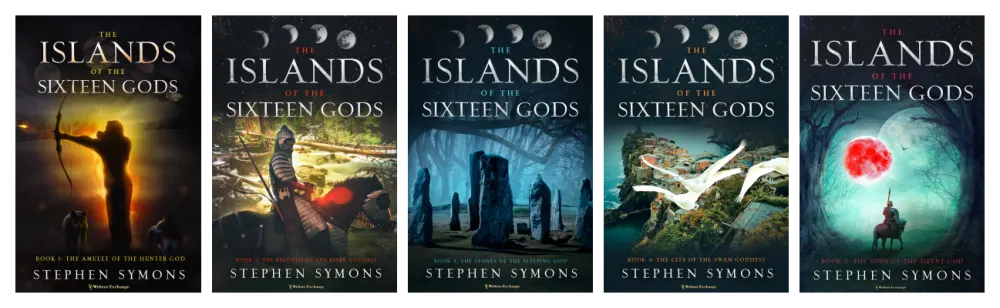 The Islands of the Sixteen Gods Series — Complete Series boxed set