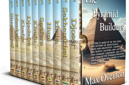The Pyramid Builders Series by Max Overton 500 high