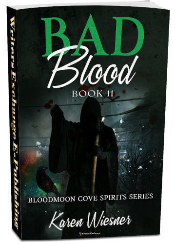 Bloodmoon Cove Spirits Series, Book 11: Bad Blood 3d cover 500high